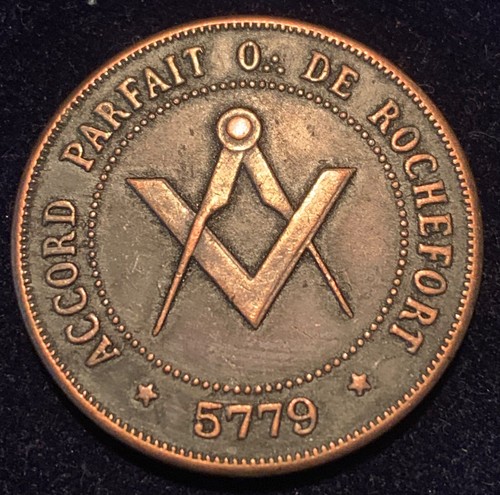 1779 freimaurer jeton - freimaurer,