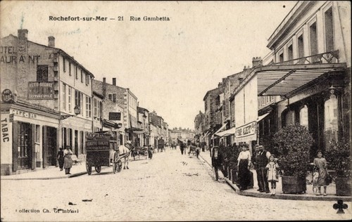 Rochefort sur mer charente - ak,