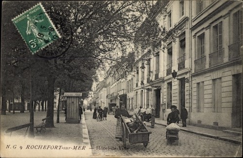 Rochefort sur mer charente - ak,