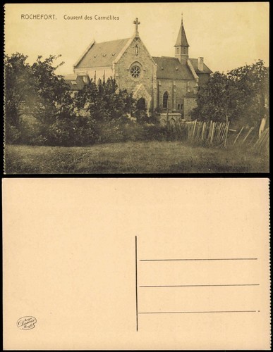 Postkaart rochefort - rochefort, (belgien)