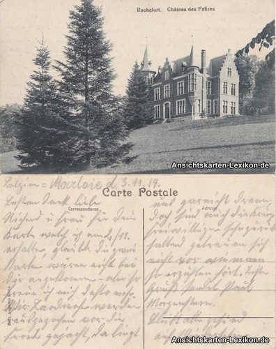 Postkaart rochefort - postkaart,