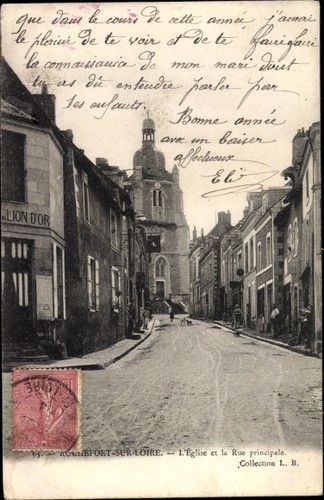 Rochefort sur loire - ak,