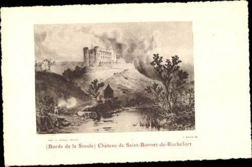 Künstler saint bonnet de - ak,