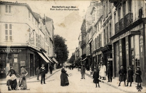 Rochefort sur mer charente - ak,