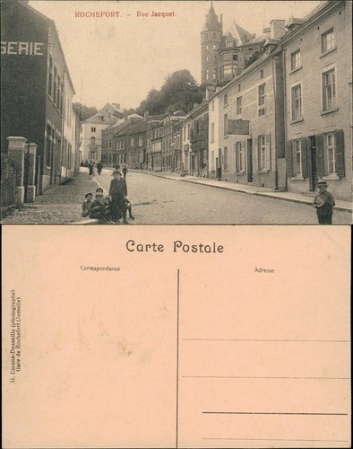 Postkaart rochefort - rochefort, (belgien)